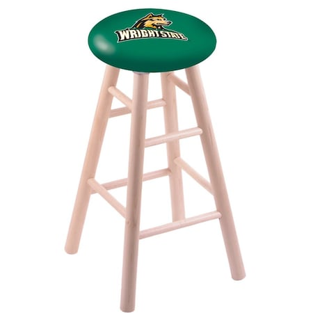 Holland Bar Stool Co Maple Counter Stool, Natural Finish, Wright State Seat RC24MSNat